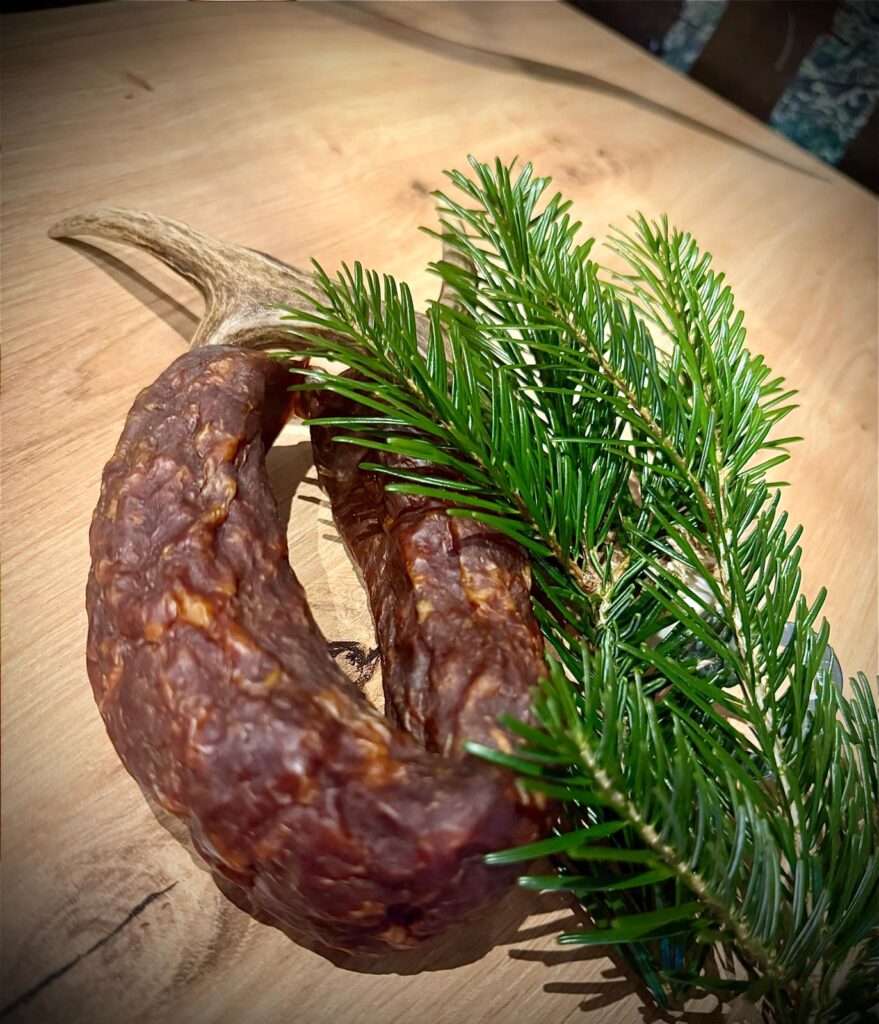 Hirschsalami „Mediterran“