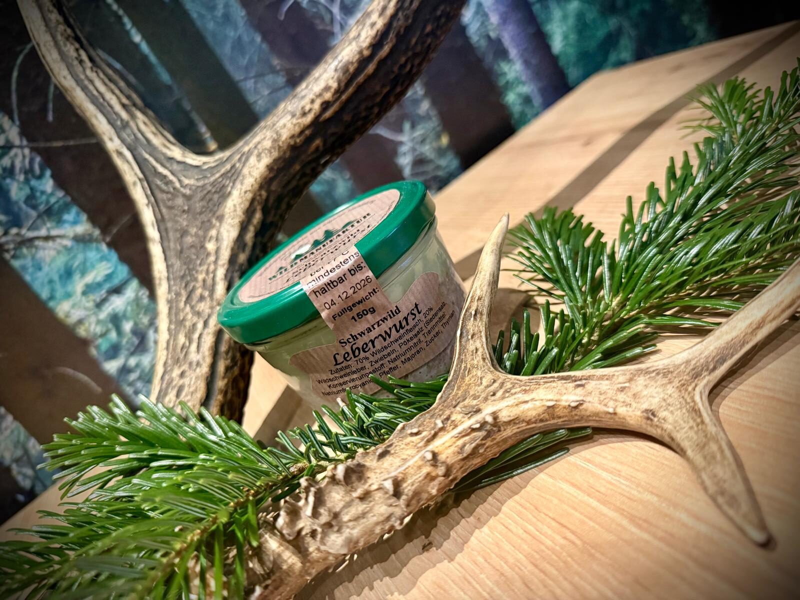 Schwarzwild Leberwurst